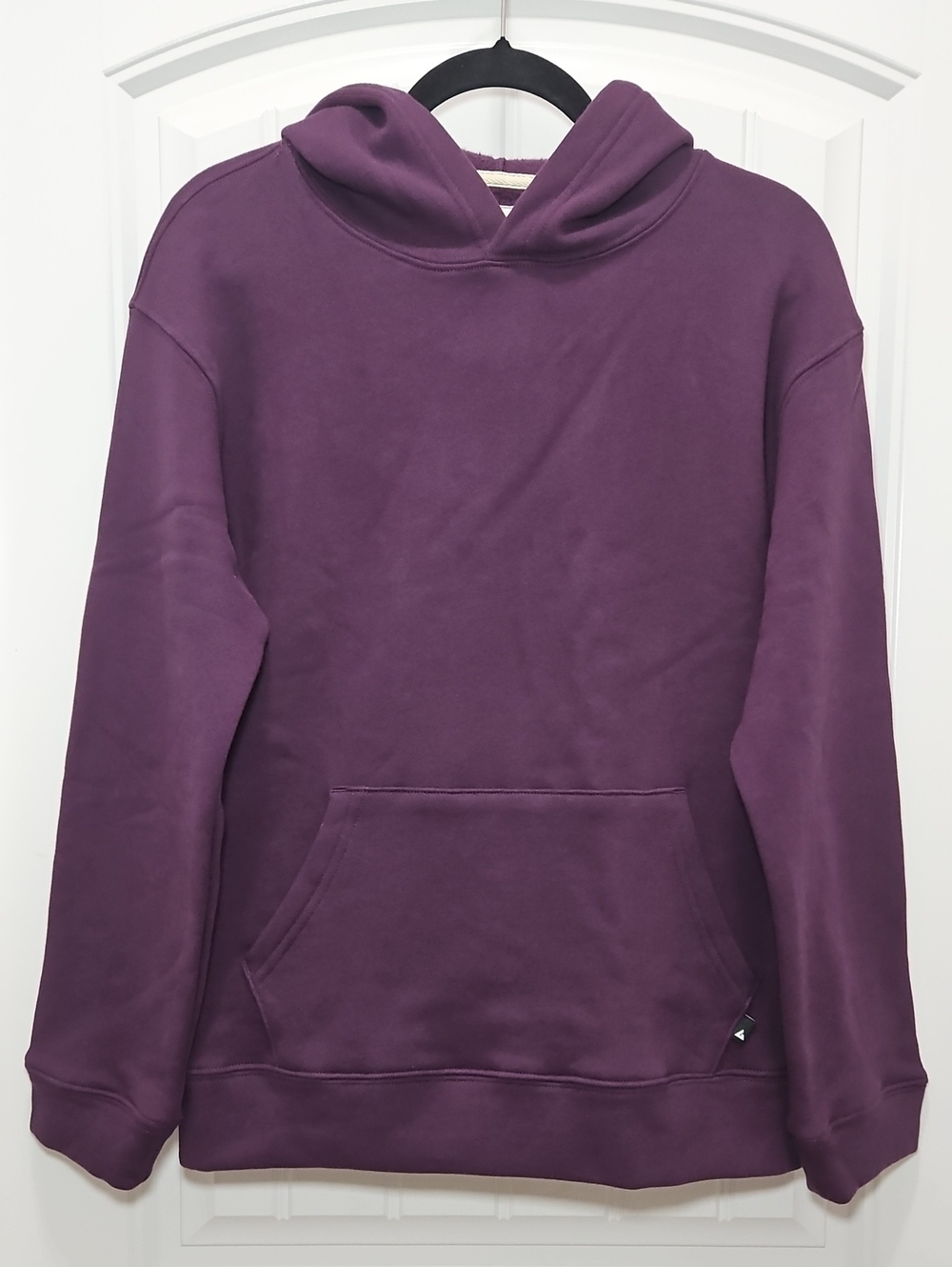 American Giant Purple Hoodie Pullover New Medium Women's Logo USA
